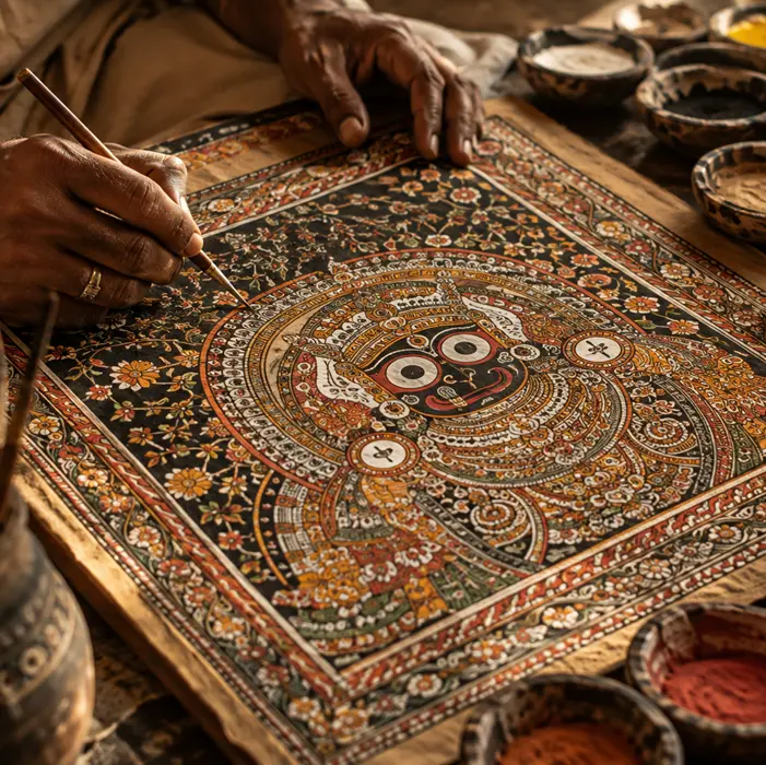The Timeless Heritage of Odisha's Pattachitra Art